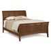 Copeland Furniture Sarah Sleigh Bed Wood in Black | 45 H x 56.25 W x 93.5 D in | Wayfair 1-SLM-13-43