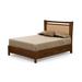 Copeland Furniture Monterey Storage Platform Bed Wood and /Upholstered/Microfiber/Microsuede in Brown | 52 H x 80.25 W x 84 D in | Wayfair