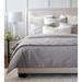 Eastern Accents Nico by Thom Filicia Reflection Frost Euro Sham Linen Blend in Gray | 27 H x 27 W x 8 D in | Wayfair GL-TF-EUS-21
