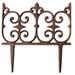 EsschertDesign 1 ft. H x 1 ft. W Garden Edging Metal in Brown | 10.8 H x 10.5 W x 0.6 D in | Wayfair PS20