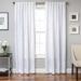 Softline Home Fashions Adelle Nature/Floral Semi-Sheer Tab Top Single Curtain Panels Polyester in White | 84 H in | Wayfair 924ALB100BTUL84