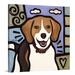 Harriet Bee 'Beagle Pop Art' by Dunadry Graphic Art Print | 30 H x 30 W x 1.5 D in | Wayfair 577E08CE1A114F2D9054E690E8BDB5FA