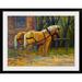 August Grove® Coffee Break by Anke Framed Painting Print Paper | 25 H x 31 W x 1 D in | Wayfair 0FC149489B114930BF42CAFB7070B0DA