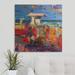 Highland Dunes Martino Palm Beach, Florida, 2011' by Peter Graham Painting Print | 12 H x 12 W x 1.5 D in | Wayfair