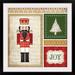 The Holiday Aisle® Nutcracker Christmas 'Christmas Art 'Nutcracker Joy Square' by Jennifer Pugh Graphic Art Print in Brown | Wayfair