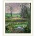 Fleur De Lis Living Yonkers Spring Walk' by Timothy Easton Painting Print Metal | 32 H x 28 W x 1 D in | Wayfair 8254C62CF4784B0E9DA0032685B478F3