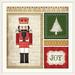 The Holiday Aisle® Nutcracker Christmas 'Christmas Art 'Nutcracker Joy Square' by Jennifer Pugh Graphic Art Print in Green | Wayfair