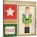 The Holiday Aisle® Nutcracker Christmas 'Christmas Art 'Nutcracker Peace Square' by Jennifer Pugh Graphic Art Print | 8 H x 8 W x 1.5 D in | Wayfair