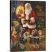 The Holiday Aisle® Thuc 'Toy Inspection' by Susan Comish Painting Print | 16 H x 12 W x 1.5 D in | Wayfair 35B1611D436A419B9F0E884CE69EF88F