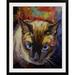 Winston Porter Anjlee Seal Point Siamese' by Michael Creese Painting Print Metal in Brown | 38 H x 32 W x 1 D in | Wayfair