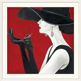 Mercer41 'Haute Chapeau Rouge II' by Marco Fabiano Painting Print | 28 H x 28 W x 1 D in | Wayfair 26ADF6BAED3946B1B6459EA687A1375F