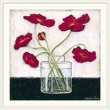 Winston Porter 'Printed Modern Poppies II' Chariklia Zarris Painting Print | 20 H x 20 W x 1 D in | Wayfair 35791270D5434302BF3EF1369C4B7BF7