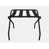 Innit Pamaleta Folding Metal Luggage Rack Plastic/Metal in Black | 22 H x 18 W x 26 D in | Wayfair i13-01-01v