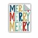 The Holiday Aisle® Holiday on Wheels Wall Decal Metal in Green/Red/Yellow | 32 H x 24 W in | Wayfair HLDY7272 37105177