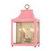 Hudson Valley Lighting Leigh 2 - Light Dimmable Armed Sconce Glass/Metal in Pink/Yellow | 18.75 H x 11.25 W x 6 D in | Wayfair H259102-AGB/PK