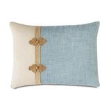 Eastern Accents Badu Draper Lake Sham Polyester/100% Cotton | 20 H x 27 W in | Wayfair STL-378