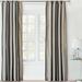 Eastern Accents Ezra Striped Room Darkening Thermal Rod Pocket Single Curtain Panel Polyester | 84 H in | Wayfair CUA-376D