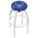 Holland Bar Stool NCAA 36" Swivel Bar Stool Upholstered/Metal in Gray | 36 H x 19 W x 19 D in | Wayfair L8C2C36AirFor