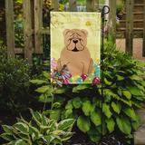 The Holiday Aisle® SantaMarina 2-Sided Polyester 15 x 11 in. Garden Flag in Yellow/Brown | 15 H x 11 W in | Wayfair