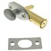 idh by St. Simons Solid Brass Mortise Door Bolt in Gray | 3.5 H x 0.57 W x 2.5 D in | Wayfair 28500-26D