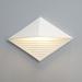 Wade Logan® Caeli 1-Light LED Wall Sconce Ceramic in White/Brown | 8 H x 12 W x 4 D in | Wayfair B8F39FE8839B4AF69854C2BAAD60B42F
