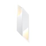 Wade Logan® Caeli 1-Light LED Wall Sconce Ceramic in White/Brown | 17.5 H x 5.5 W x 3.75 D in | Wayfair 224CDD5C196544AC926D49F4630600E7