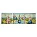 iCanvas Hieronymus Bosch Top of Central Panel from The Garden of Earthly Delights II 3 Piece Painting Print on Wrapped Canvas Set Canvas | Wayfair