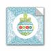 The Holiday Aisle® Beth Grove Ornament Blue Wall Decal Canvas/Fabric in Blue/Green | 14 H x 14 W in | Wayfair 84D6CDC283B346D9B32361B7D1ADC635