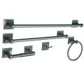 Kingston Brass Serano 5 - Piece Bathroom Hardware Set Metal in Gray | Wayfair BAHK3212478SN