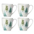 Lenox Balsam Lane Coffee Mug Porcelain/Ceramic in Brown/Green/White | 4 H in | Wayfair 880069