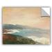 ArtWall Julia Purinton Lands End Removable Wall Decal Metal in Blue/Brown/Green | 24 H x 32 W in | Wayfair 2pur040a2432p