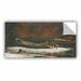 ArtWall Winslow Homer Hound & Hunter, 1892 Removable Wall Decal Vinyl in White | 18 H x 36 W in | Wayfair 1hom010a1836p