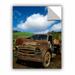 ArtWall Old Truck by Kathy Yates Photographic Print Removable Wall decal in White | 48 H x 36 W in | Wayfair 0yat043a3648p