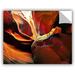 ArtWall Slot Canyon Light From Above 2' by Linda Parker Photographic Print Removable Wall decal in Orange | 14 H x 18 W in | Wayfair 0par087a1418p