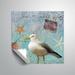 ArtWall Gull Beach II Wall Mural Vinyl in White | 36 H x 36 W in | Wayfair 6Nov119a3636p