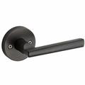 Kwikset Montreal Single Dummy Door Lever w/ Round Rosette in Brown | 2.8 H x 3.2 W in | Wayfair 157MRL RDT 11P