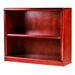 Loon Peak® Mcintosh Standard Bookcase Wood in White | 84 H x 36 W x 13 D in | Wayfair DC7FC29D9FA640918DEADD24304336E0