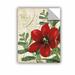 Red Barrel Studio® Hartling Vintage Noel Removable Wall Decal Canvas/Fabric in Brown/Green/Red | 18 H x 14 W in | Wayfair