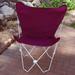 Latitude Run® Rashee Combination Classic Folding Camping Chair Metal in Red/White | 42 H x 34 W x 28 D in | Wayfair LTRN1075 27724808