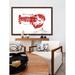 Marmont Hill 'Red Lobster from PEI' Framed Painting Print Paper in Red/White | 20 H x 30 W x 1.5 D in | Wayfair MH-ANDCLA-57-DWFP-30