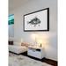 Marmont Hill 'Sheepshead' Framed Painting Print Paper in Black/White | 20 H x 30 W x 1.5 D in | Wayfair MH-ANDCLA-69-BFP-30