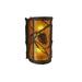 Meyda Lighting Greenbriar Oak 2 - Light Oil Rubbed Bronze Flush Mounted Sconce Glass/Metal in Brown | 13 H x 8 W x 5 D in | Wayfair 156617