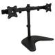 Mount-it Displays Stand 2 Screen Desk Mount, Steel in Black | 19 H x 13 W in | Wayfair MI-1781