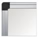 Mastervision Value Dry Erase Wall Mounted Whiteboard Porcelain/Metal in Gray/White | 36 H in | Wayfair CR1201170MV