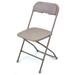 McCourt Manufacturing Series 5 Folding Chair Plastic/Resin/Metal in White | 38.5 H x 17.75 W x 18 D in | Wayfair 41000