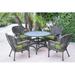 Bay Isle Home™ Batchelder 5 Piece Outdoor Dining Set w/ Cushions Wicker/Rattan | 29.5 H x 44.5 W x 44 D in | Wayfair