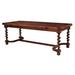 MacKenzie-Dow English Pub Barley Extendable Dining Table Wood in Brown/Red | 30.25 H x 96 W in | Wayfair 1-1167_Acanthus