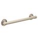 Moen Belfield Bathroom Grab Bar Metal in Gray | 3.25 H x 2.87 D in | Wayfair YG6418BN