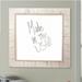 One Allium Way® Dry Erase Board Wood in White | 53 H x 47 W x 1.25 D in | Wayfair OAWY5833 33965599