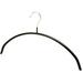 Only Hangers Inc. Arched Metal Non-Slip Hanger for Dress/Shirt/Sweater Metal in Black | 8 H x 16 W in | Wayfair VH107-100